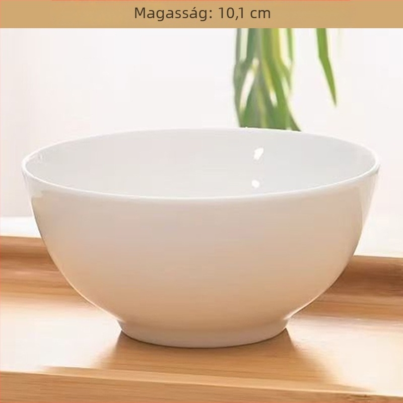 Csontporcelán tálak készlete szállodák és éttermek számára — kör alakú, glazúrt felület, testreszabható