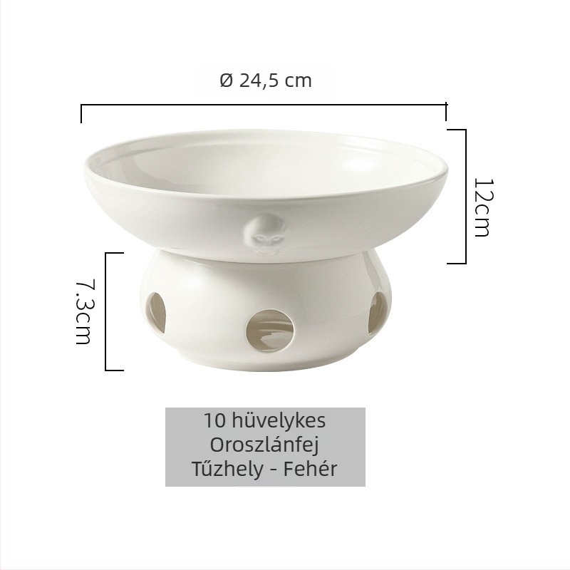 Vasöntvözetből készült gyertyás melegítőlemez, Hunan száraz wokhoz