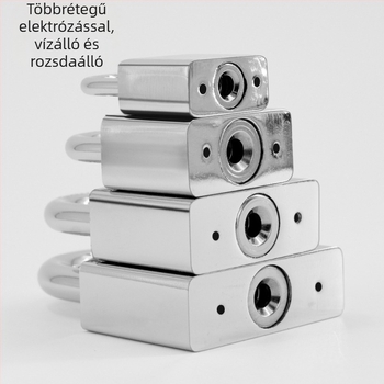 ISTA modellű ipari lakat, MAIJIAN márkájú, imitációs rozsdamentes acélból, célokra: energia, logisztika, raktározás és vám
