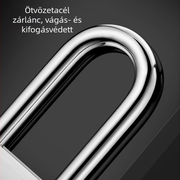 ISTA modellű ipari lakat, MAIJIAN márkájú, imitációs rozsdamentes acélból, célokra: energia, logisztika, raktározás és vám