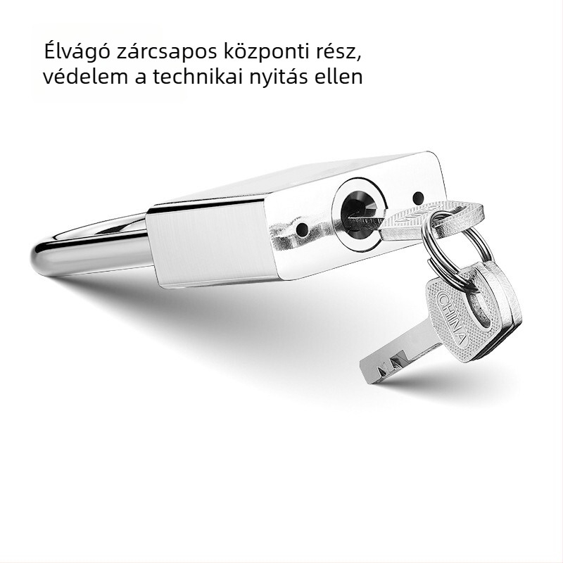 ISTA modellű ipari lakat, MAIJIAN márkájú, imitációs rozsdamentes acélból, célokra: energia, logisztika, raktározás és vám