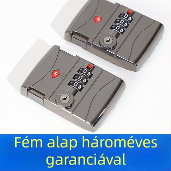 ABS anyagú bőrönd-kombinációs zár javításra és cserére