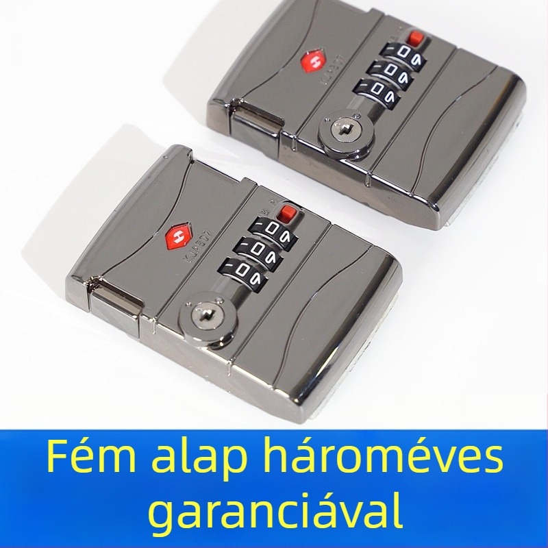 ABS anyagú bőrönd-kombinációs zár javításra és cserére