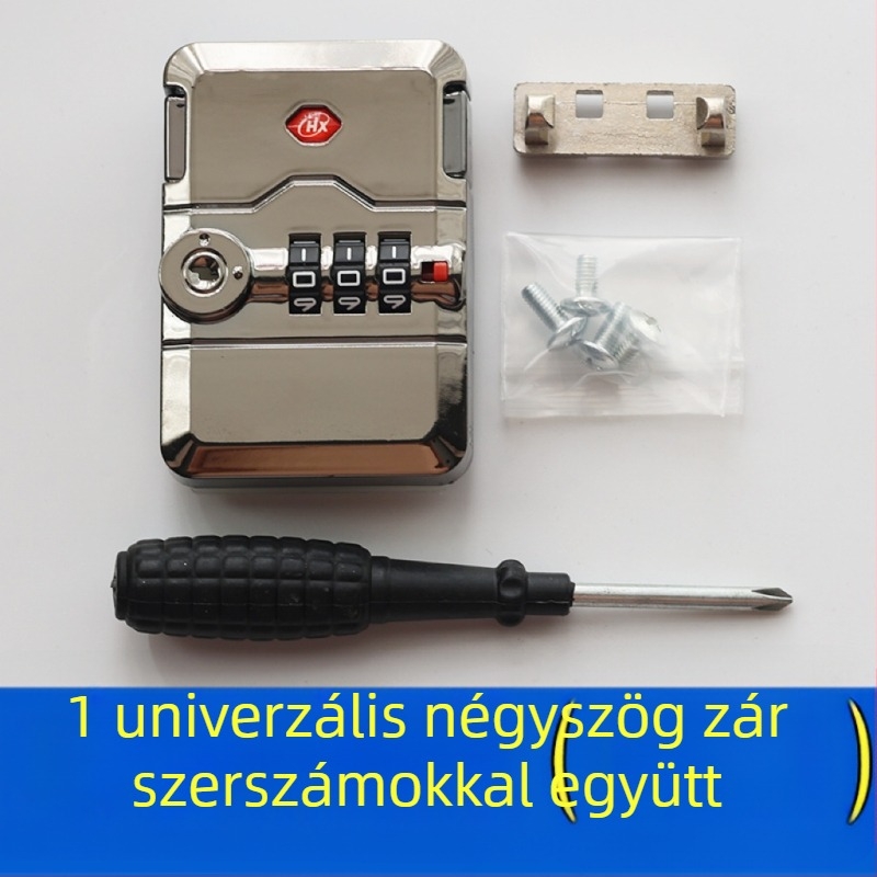 ABS anyagú bőrönd-kombinációs zár javításra és cserére