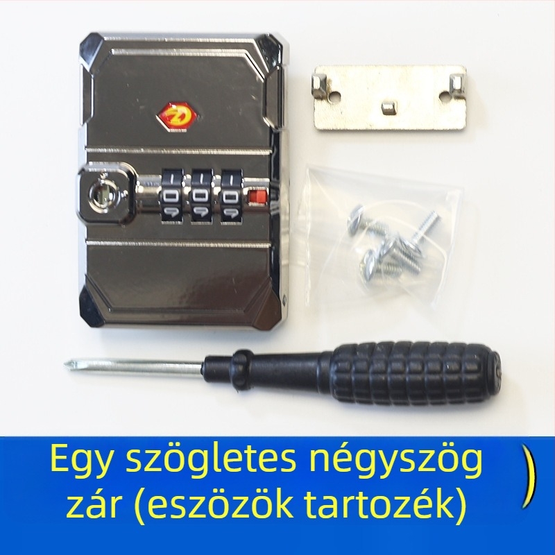 ABS anyagú bőrönd-kombinációs zár javításra és cserére