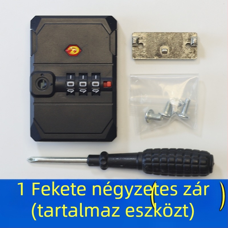 ABS anyagú bőrönd-kombinációs zár javításra és cserére