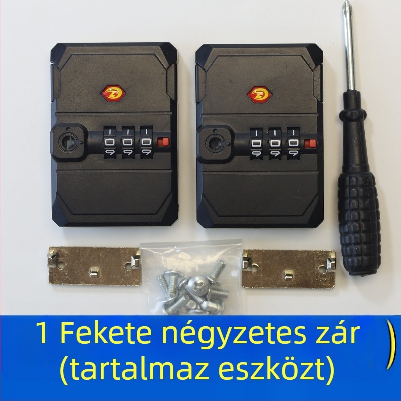 ABS anyagú bőrönd-kombinációs zár javításra és cserére