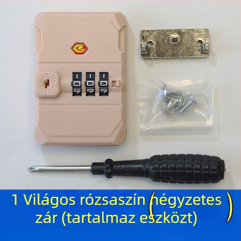 ABS anyagú bőrönd-kombinációs zár javításra és cserére
