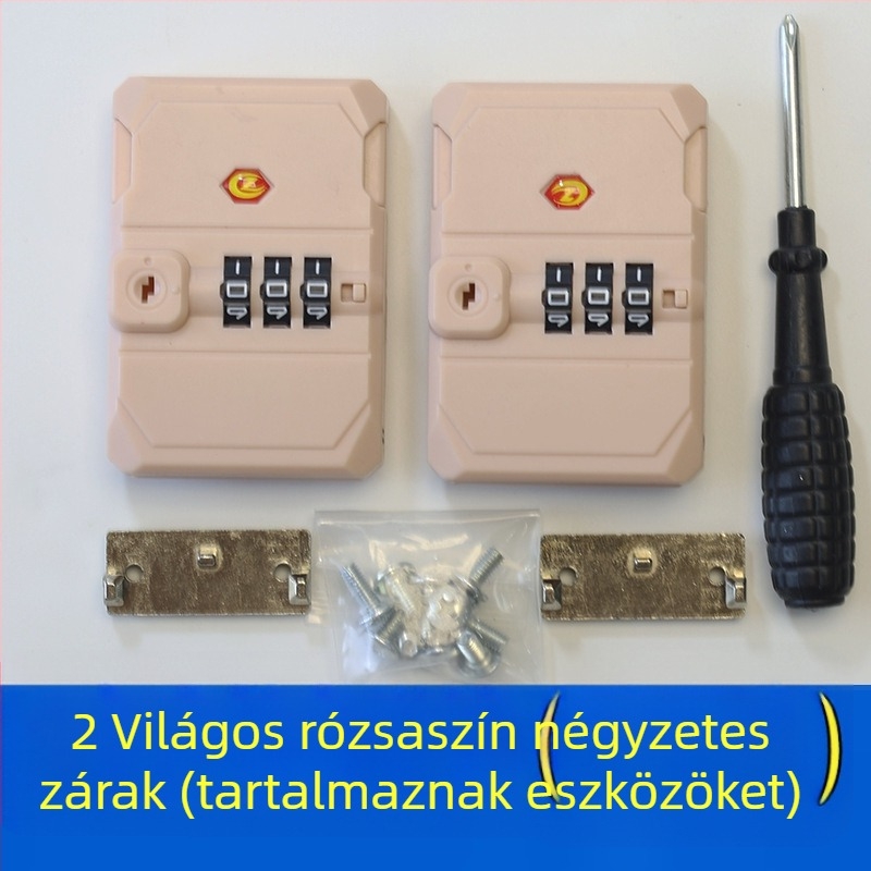 ABS anyagú bőrönd-kombinációs zár javításra és cserére