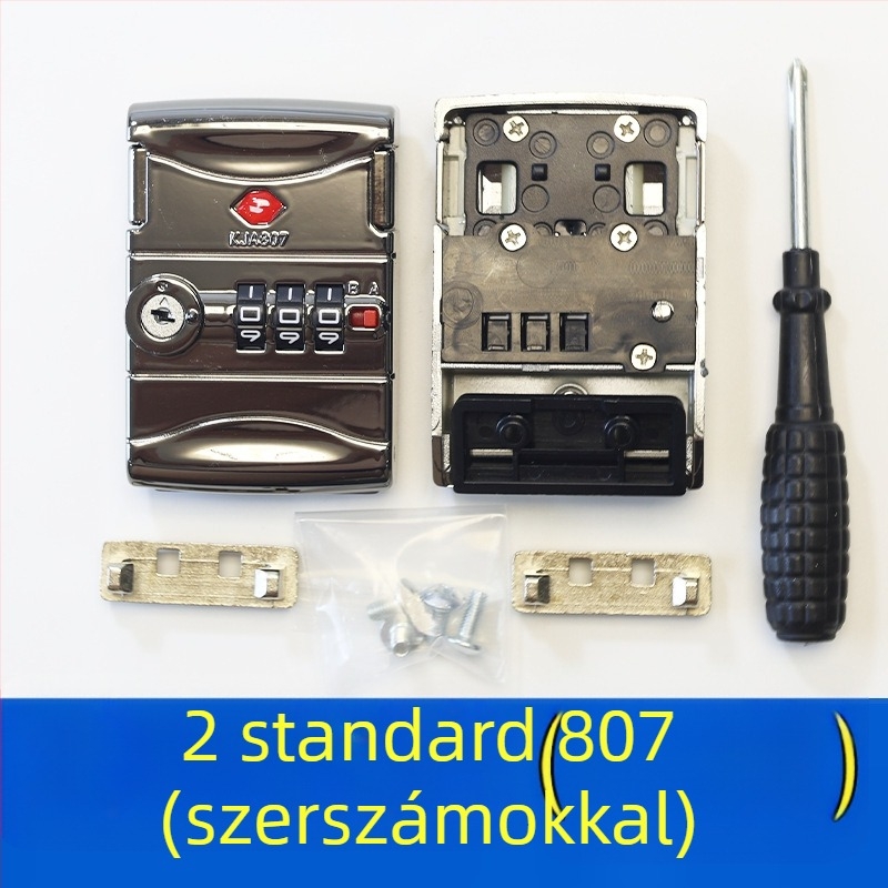 ABS anyagú bőrönd-kombinációs zár javításra és cserére