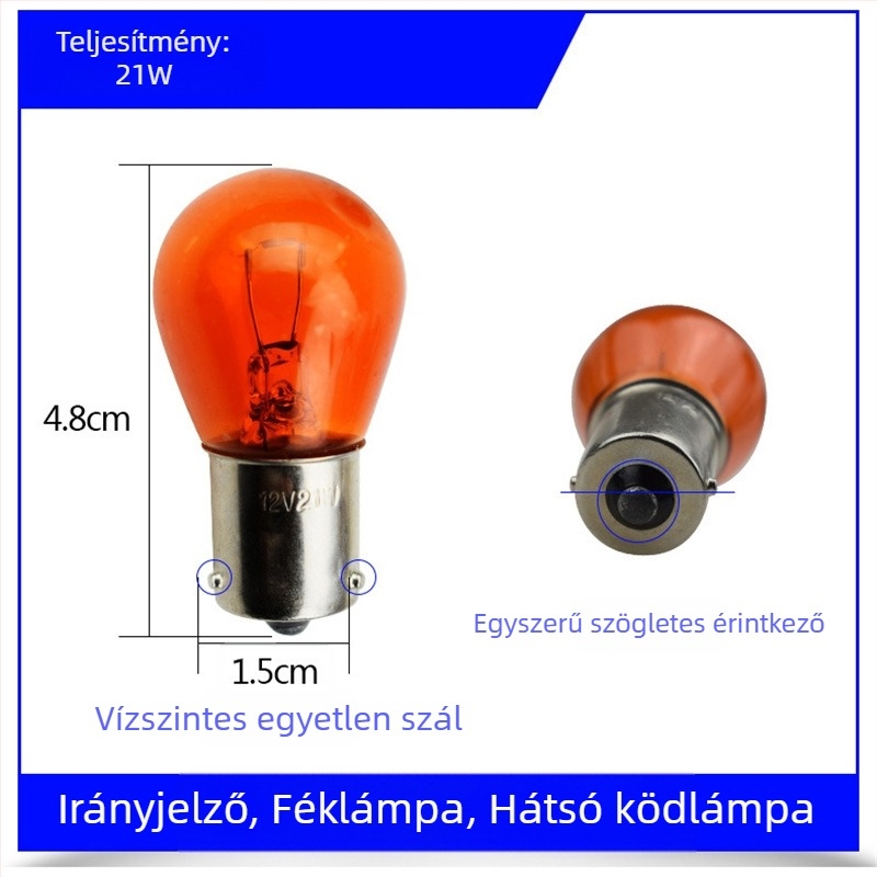 12V/24V Féklámpa és Hátsó Fény, Visszafordító és Indexjelző funkcióval – Autók és Teherautókhoz