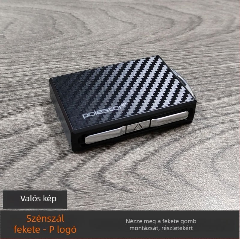 Volvo kulcsház ötvözetből, kompatibilis XC60, S90, S60, XC40, XC90, V60, V90 modellekkel, prémium kialakítás