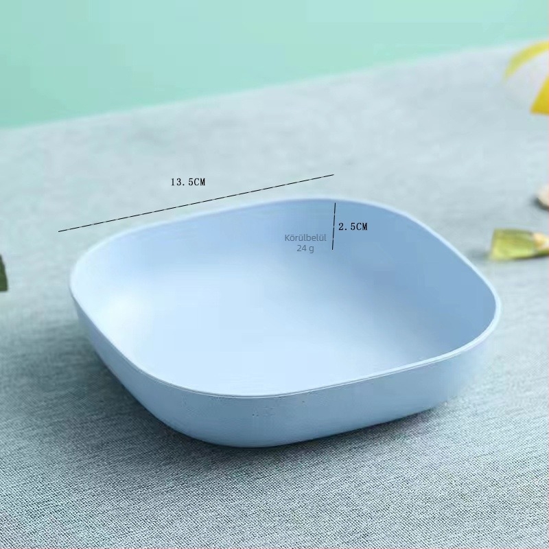 Plasztikus snack tál, szabálytalan forma, egységes mintázat, modern letisztult stílus; élelmiszerhez, kávéhoz, teához