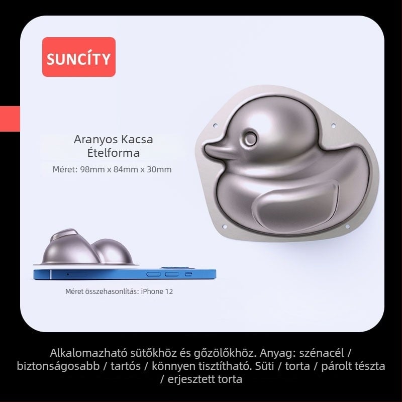 Yangchen szénacél süteményforma – szabálytalan alak, sütőforma, 50 db/doboz