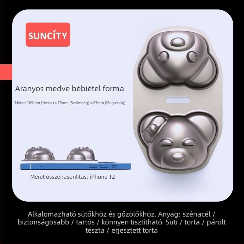 Yangchen szénacél süteményforma – szabálytalan alak, sütőforma, 50 db/doboz