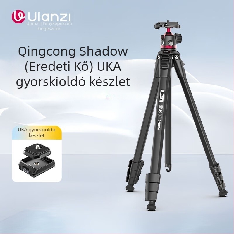 Állvány gömbfejjel, univerzális modell fényképezőgép/DSLR és mobiltelefonhoz