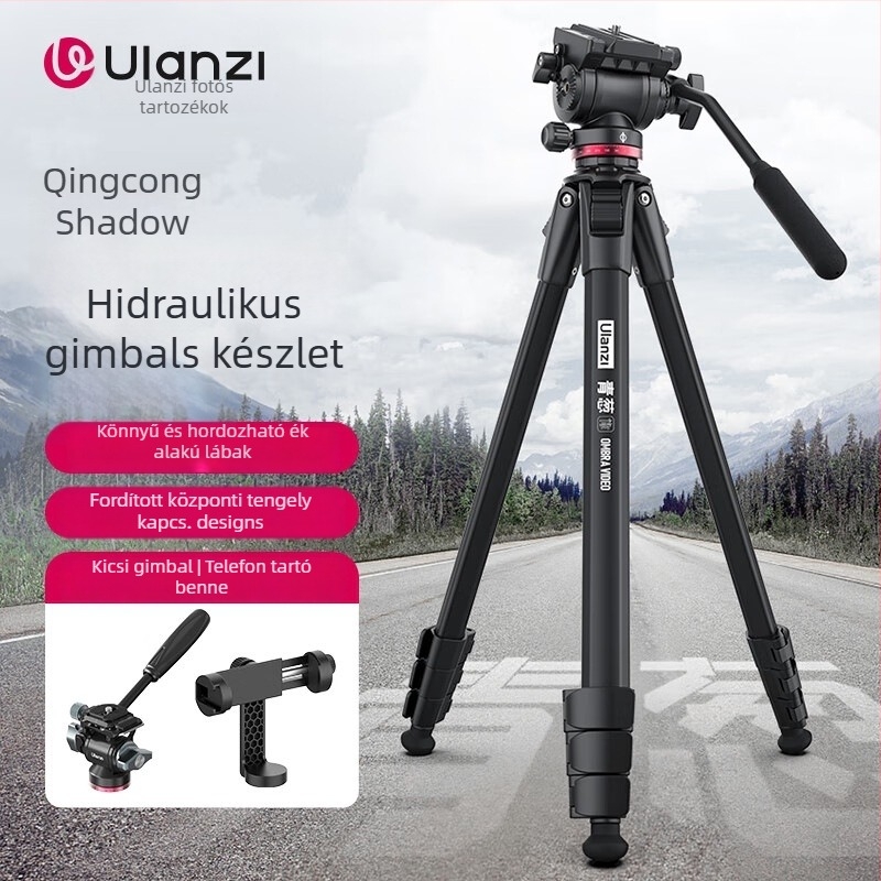 Állvány gömbfejjel, univerzális modell fényképezőgép/DSLR és mobiltelefonhoz