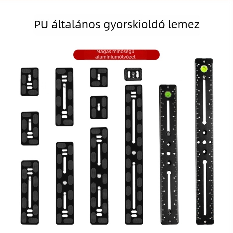 Univerzális SLR kamera gyorskioldó lemez – alumíniumötvözet, Pu board sorozat, teher 2–5 kg