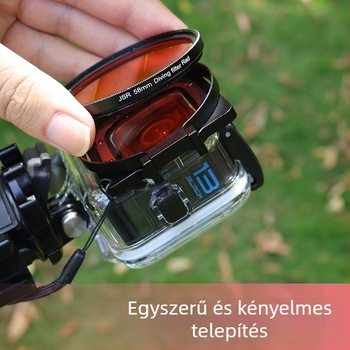 GoPro Hero8-11 búvár szűrő kiegészítők, moduláris dizájn, JUNESTAR GP9FZ58