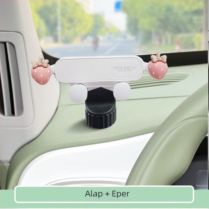 Autós mobiltartó Geely Panda Mini / Kart / Rider középkonzolhoz – műanyag, rajzfilmszerű stílus, hivatalos magánmárka, testreszabhatóság elérhető