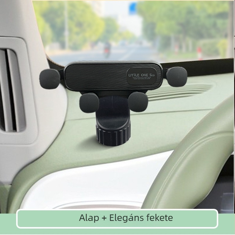 Autós mobiltartó Geely Panda Mini / Kart / Rider középkonzolhoz – műanyag, rajzfilmszerű stílus, hivatalos magánmárka, testreszabhatóság elérhető