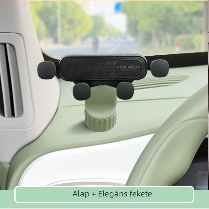 Autós mobiltartó Geely Panda Mini / Kart / Rider középkonzolhoz – műanyag, rajzfilmszerű stílus, hivatalos magánmárka, testreszabhatóság elérhető