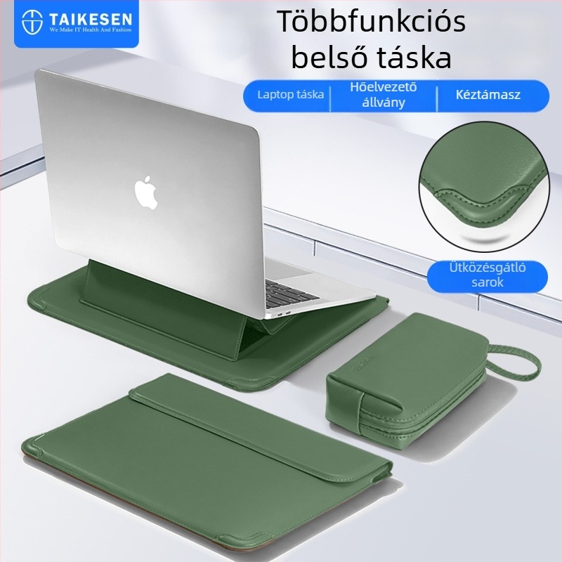 Tykson PU laptop tok, 14 hüvelykes MacBookhoz és 16 hüvelykes Lenovo/Huaweihez