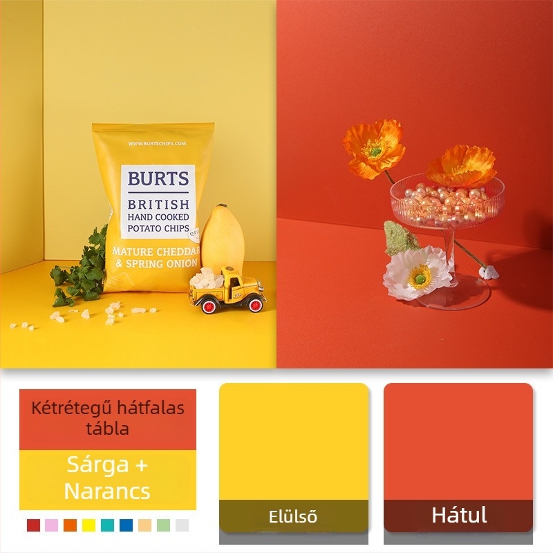 Fényképezéshez háttérpanel, dupla oldalú, nem tükröző matt felület, anyag: Chevron tábla, tömege 0,8 kg