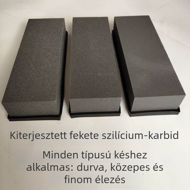 Gyémánt élező kő kemény acélú késekhez – durva és finom élezés