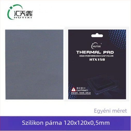 Hui Tianxin HTX158 Hőelvezető szilikon tömítés M.2 SSD-khez, laptopokhoz és asztali GPU-khoz — OEM feldolgozás, egy darabos forgalmazás, 2021-es megjelenés