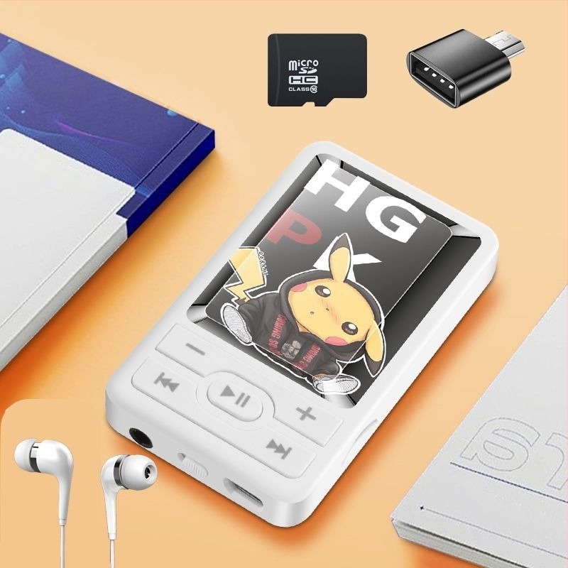 Hordozható MP3 lejátszó diákok számára, kompakt zenelejátszó, videó felvétel nélkül