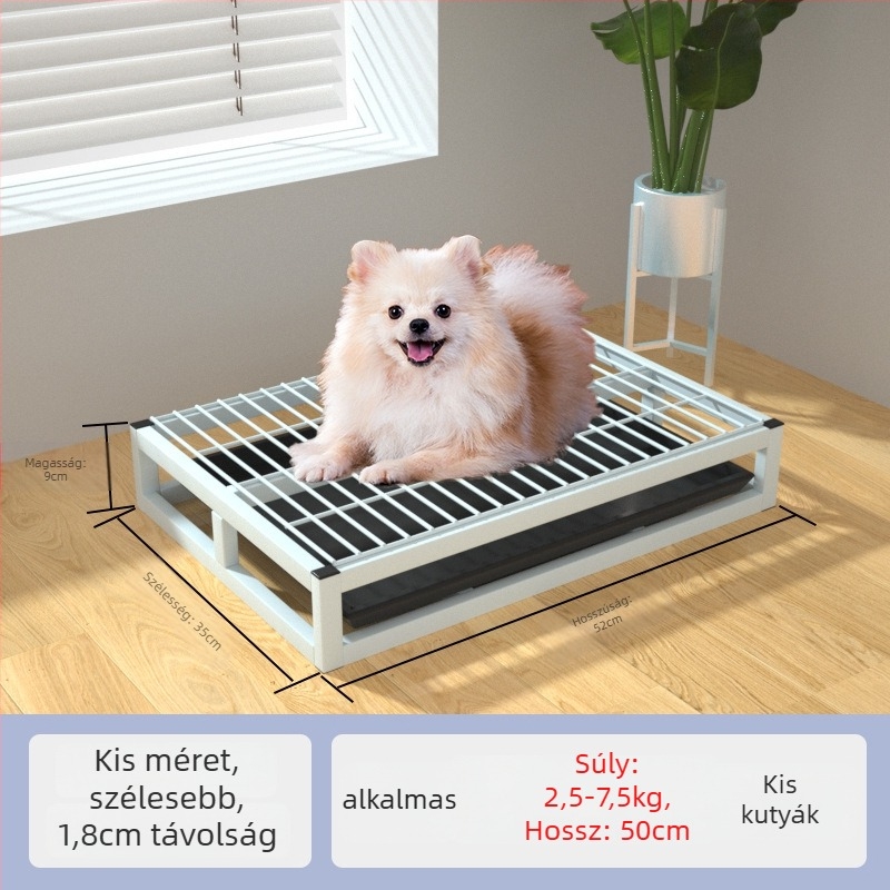 Fiókos kutya toalett, szilikon, csúszásmentes, hordozható