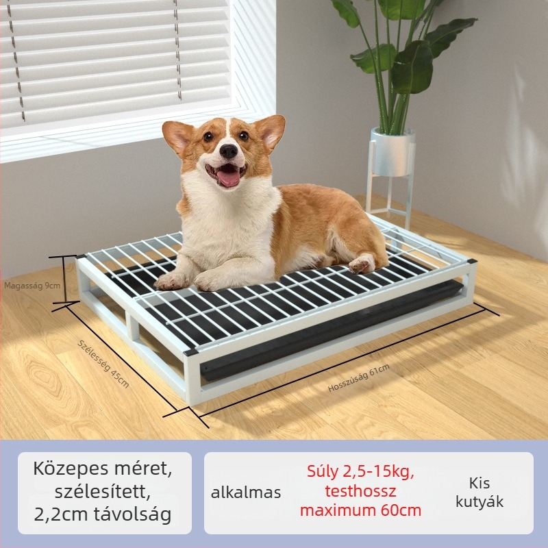 Fiókos kutya toalett, szilikon, csúszásmentes, hordozható