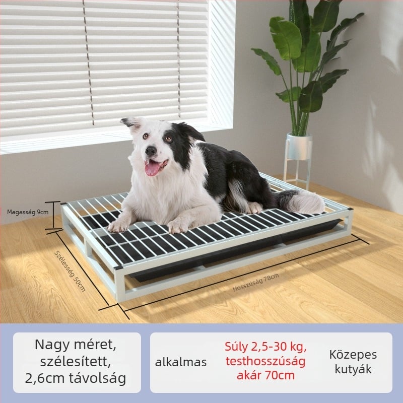Fiókos kutya toalett, szilikon, csúszásmentes, hordozható