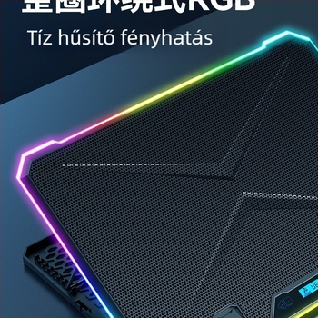 Laptop hűtő állvány léghűtéses, csendes működés