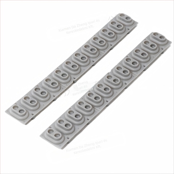 Elektronikus billentyűzet gombokhoz tartozó kiegészítő, gumírozott anyag, modell BTS1275-1, elektronikus billentyűkhöz, csomagolás: PP zacskó + hullámkarton