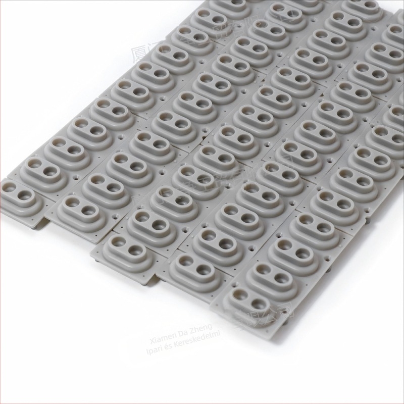 Elektronikus billentyűzet gombokhoz tartozó kiegészítő, gumírozott anyag, modell BTS1275-1, elektronikus billentyűkhöz, csomagolás: PP zacskó + hullámkarton