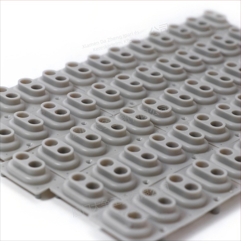 Elektronikus billentyűzet gombokhoz tartozó kiegészítő, gumírozott anyag, modell BTS1275-1, elektronikus billentyűkhöz, csomagolás: PP zacskó + hullámkarton