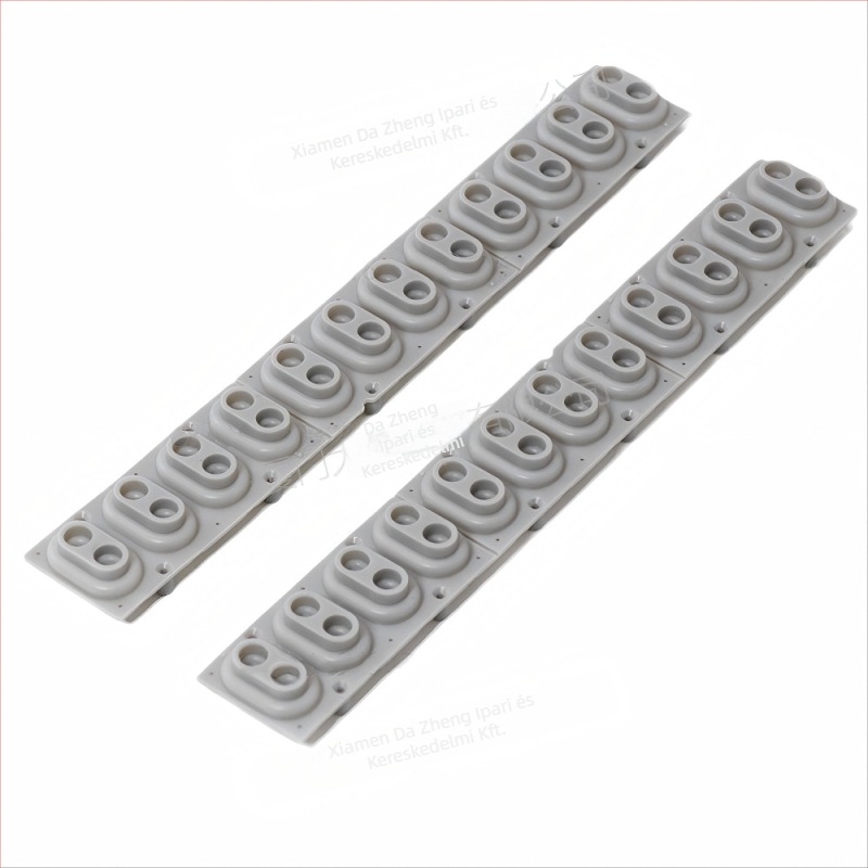 Elektronikus billentyűzet gombokhoz tartozó kiegészítő, gumírozott anyag, modell BTS1275-1, elektronikus billentyűkhöz, csomagolás: PP zacskó + hullámkarton