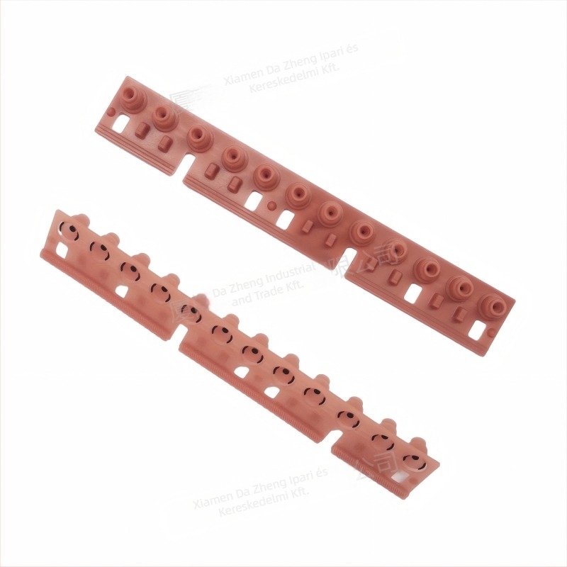 Elektronikus billentyűzet gombokhoz tartozó kiegészítő, gumírozott anyag, modell BTS1275-1, elektronikus billentyűkhöz, csomagolás: PP zacskó + hullámkarton