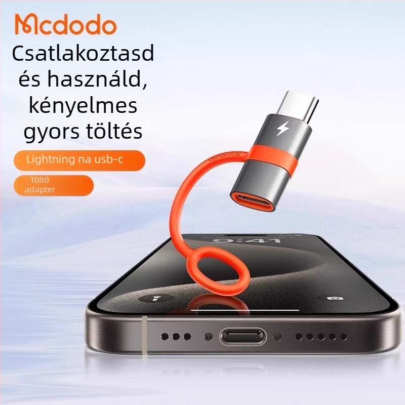 Mcdodo OT-553 Type-C to Lightning adapter Android és Apple eszközökhöz, gyors töltés