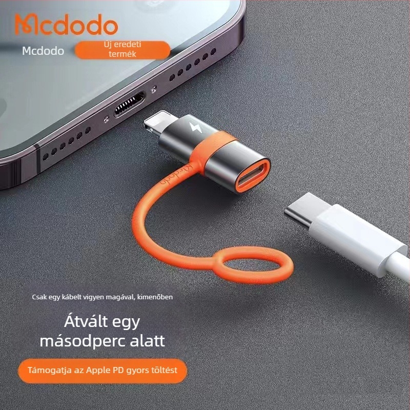 Mcdodo OT-553 Type-C to Lightning adapter Android és Apple eszközökhöz, gyors töltés