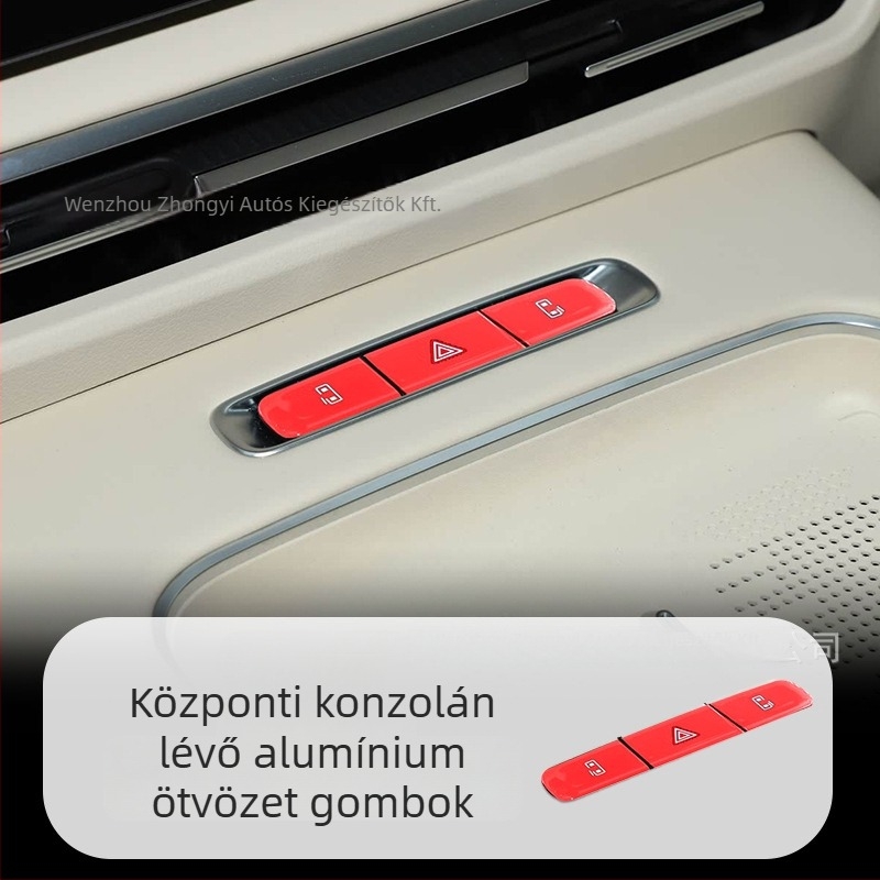 Lantu Dreamer középkonzol sebességváltó gombvédő — alumíniumötvözet belső díszítés