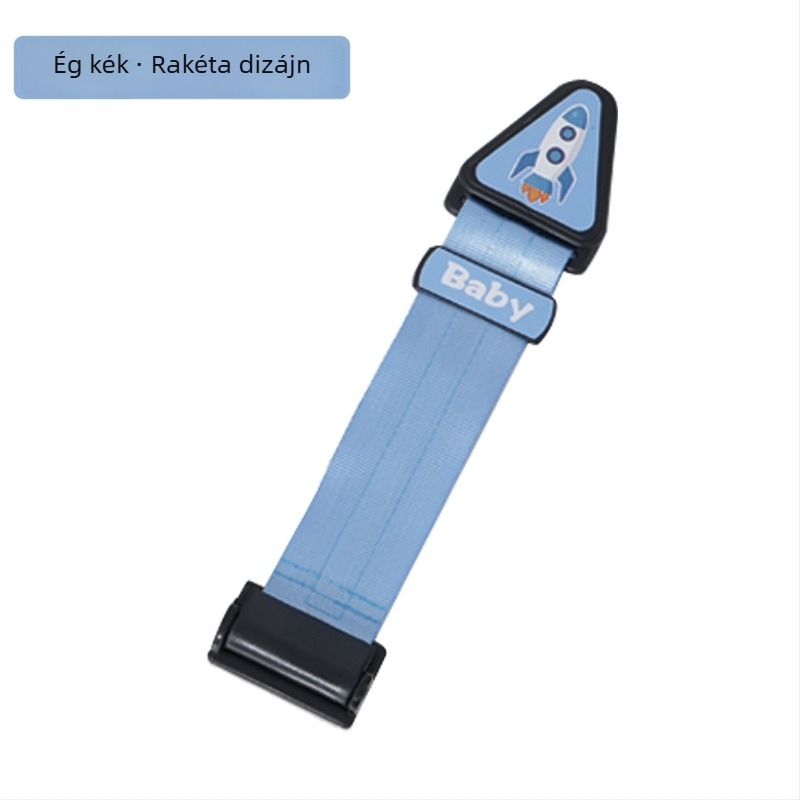 Autóöv tartó vastított dizájnnal, ABS anyagból, nyomtatott logóval, 66 g