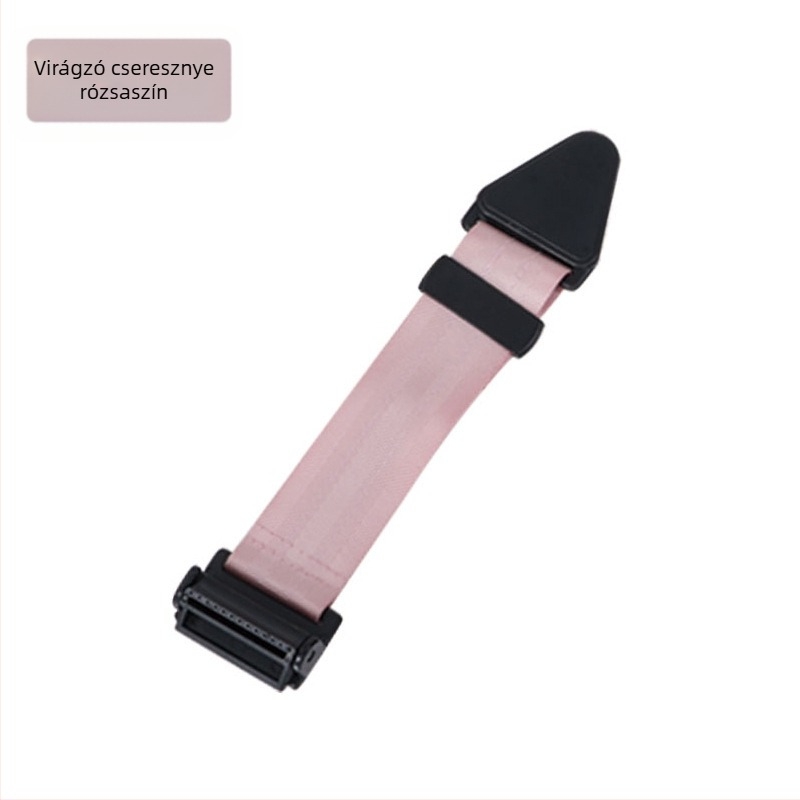 Autóöv tartó vastított dizájnnal, ABS anyagból, nyomtatott logóval, 66 g