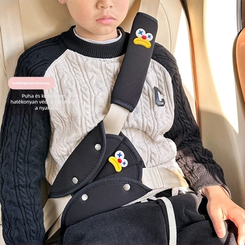 Autóöv vállpárna gyerekeknek — ice silk, 100 g, logónyomtatás, testreszabható