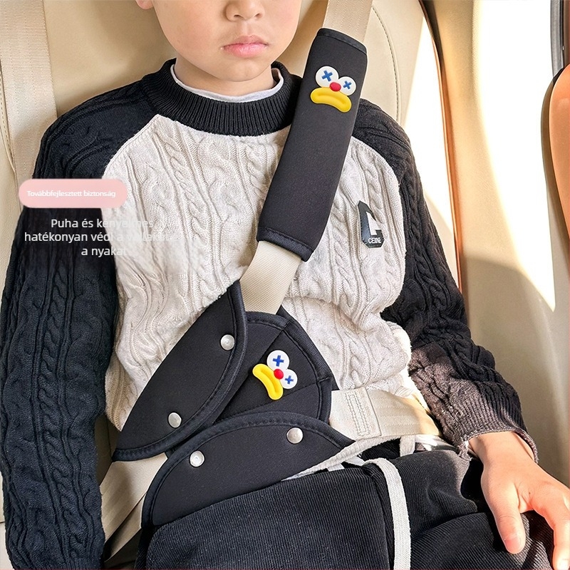 Autóöv vállpárna gyerekeknek — ice silk, 100 g, logónyomtatás, testreszabható