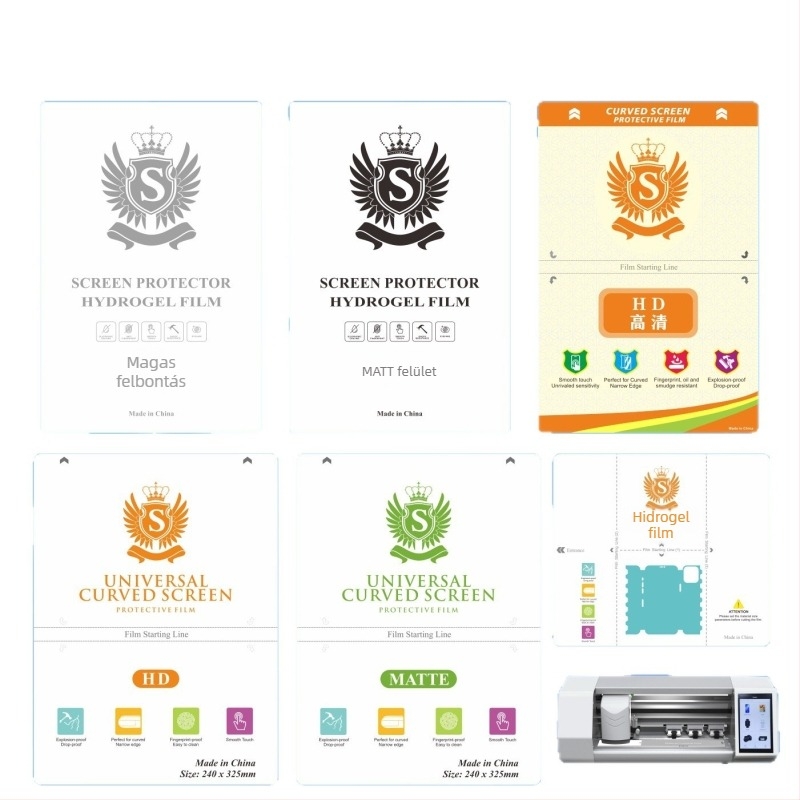 TPU hidrogél képernyővédő tabletekhez – HD matt felület, teljes fedettségű fólia, ön-helyreállító