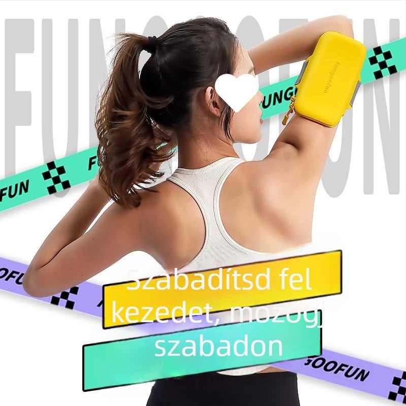 Uniszex fitnesz futó kartelefon-táska, lélegző corduroy anyagból, kerékpározáshoz alkalmas