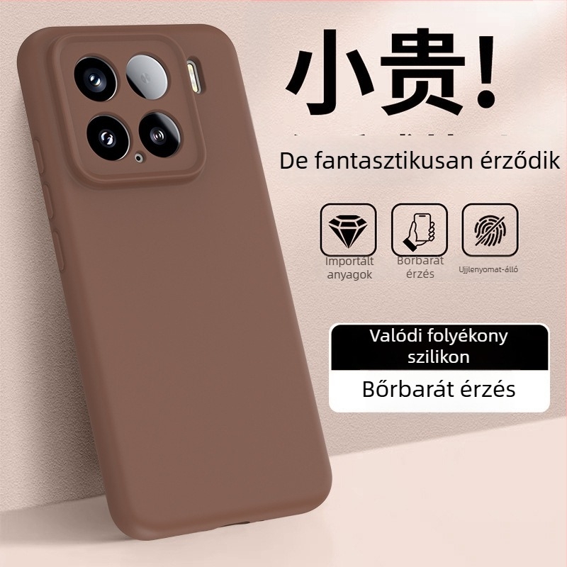 Xiaomi 15 / 15S Pro folyékony szilikon védőtok – minimalista, elegáns, prémium érzet